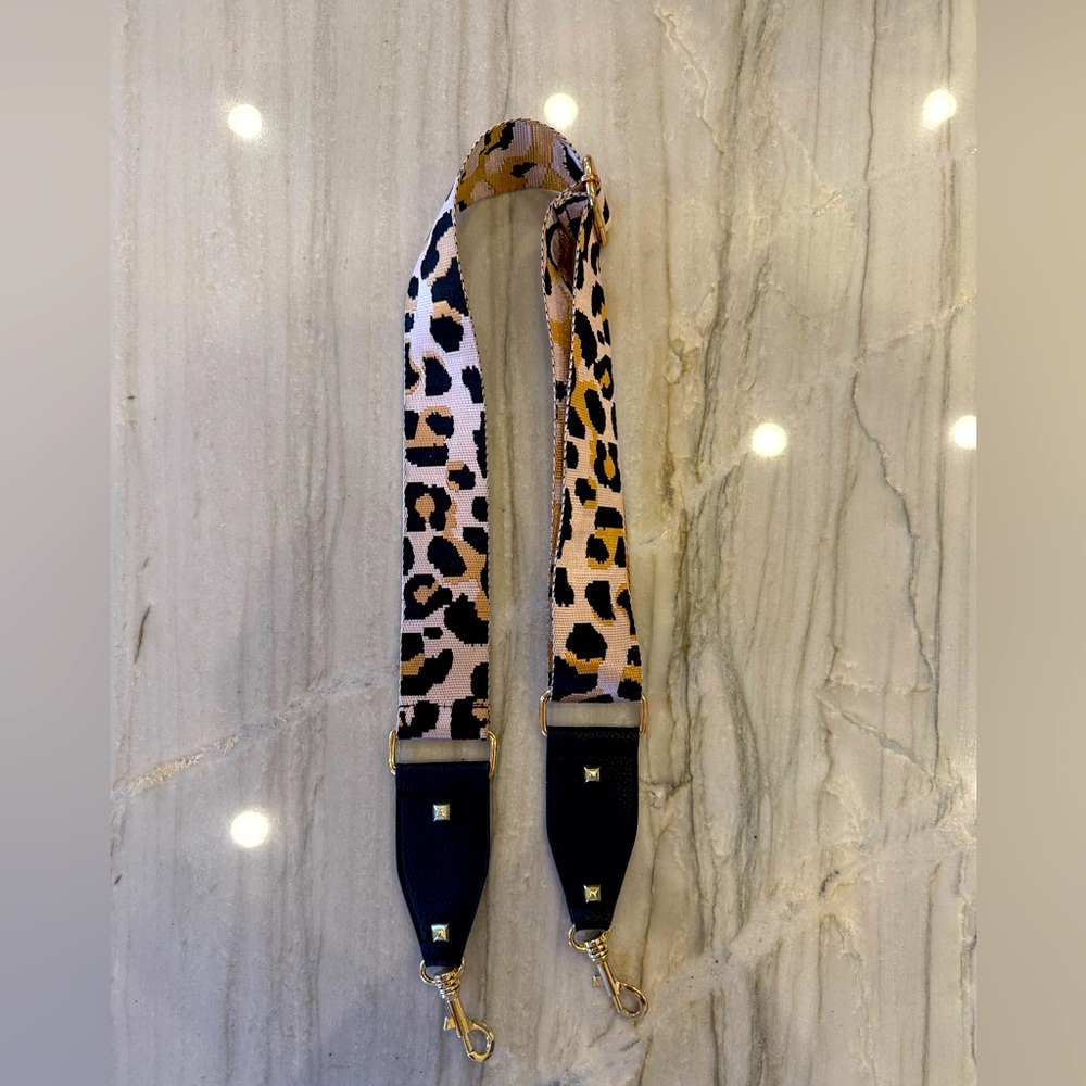 Purse strap - leopard